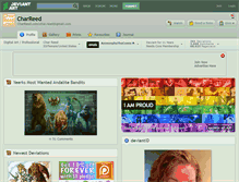 Tablet Screenshot of charreed.deviantart.com