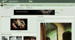Desktop Screenshot of anxx.deviantart.com
