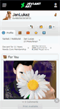 Mobile Screenshot of janlukaz.deviantart.com