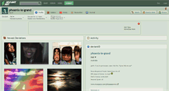Desktop Screenshot of phoenix-le-grand.deviantart.com