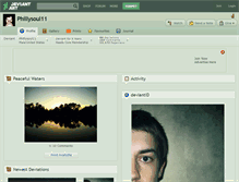Tablet Screenshot of phillysoul11.deviantart.com