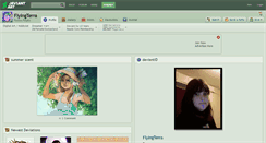 Desktop Screenshot of flyingterra.deviantart.com