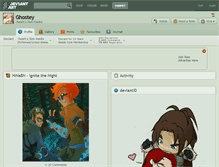 Tablet Screenshot of ghostey.deviantart.com