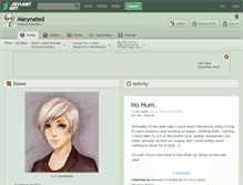 Tablet Screenshot of marynated.deviantart.com