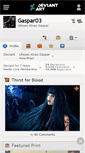 Mobile Screenshot of gaspar03.deviantart.com