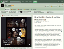 Tablet Screenshot of jm-henry.deviantart.com