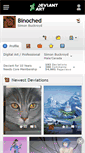 Mobile Screenshot of binoched.deviantart.com