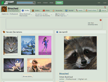 Tablet Screenshot of binoched.deviantart.com