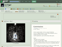 Tablet Screenshot of gentrigger.deviantart.com