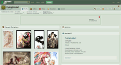 Desktop Screenshot of fushigimidori.deviantart.com