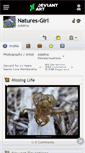Mobile Screenshot of natures-girl.deviantart.com