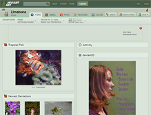 Tablet Screenshot of limabona.deviantart.com