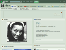 Tablet Screenshot of l-spiro.deviantart.com