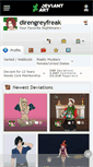Mobile Screenshot of direngreyfreak.deviantart.com