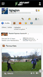 Mobile Screenshot of liglaglon.deviantart.com