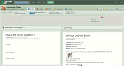 Desktop Screenshot of hammeh-chan.deviantart.com