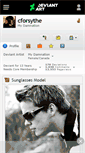Mobile Screenshot of cforsythe.deviantart.com