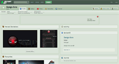 Desktop Screenshot of design-livre.deviantart.com