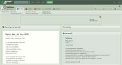 Desktop Screenshot of kasnow.deviantart.com
