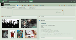 Desktop Screenshot of dyinabyss.deviantart.com