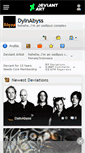 Mobile Screenshot of dyinabyss.deviantart.com