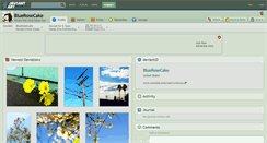 Desktop Screenshot of bluerosecake.deviantart.com