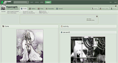 Desktop Screenshot of hopeangelis.deviantart.com