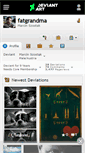 Mobile Screenshot of fatgrandma.deviantart.com