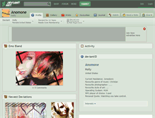 Tablet Screenshot of anomone.deviantart.com