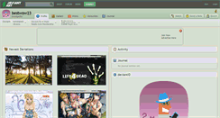 Desktop Screenshot of bestwow23.deviantart.com