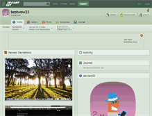Tablet Screenshot of bestwow23.deviantart.com