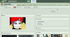 Desktop Screenshot of donnie20000.deviantart.com
