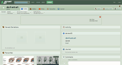 Desktop Screenshot of devil-ant-art.deviantart.com