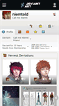 Mobile Screenshot of niemtold.deviantart.com