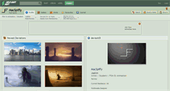 Desktop Screenshot of macspiffy.deviantart.com