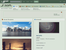 Tablet Screenshot of macspiffy.deviantart.com