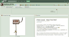 Desktop Screenshot of musidoras-left-eye.deviantart.com