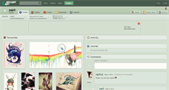 Desktop Screenshot of papil.deviantart.com