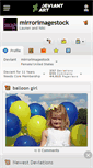 Mobile Screenshot of mirrorimagestock.deviantart.com