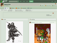 Tablet Screenshot of danno-kun.deviantart.com