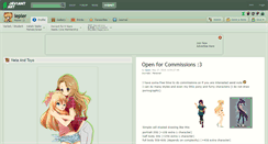 Desktop Screenshot of lepler.deviantart.com