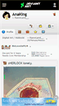 Mobile Screenshot of anaking.deviantart.com