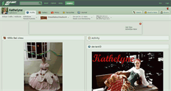 Desktop Screenshot of kathelyne.deviantart.com