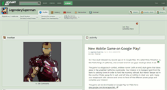 Desktop Screenshot of legendarysuperman.deviantart.com