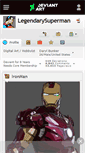 Mobile Screenshot of legendarysuperman.deviantart.com
