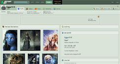 Desktop Screenshot of eggar919.deviantart.com