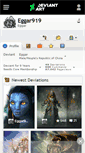 Mobile Screenshot of eggar919.deviantart.com