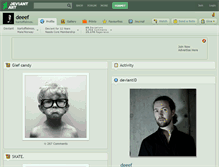 Tablet Screenshot of deeef.deviantart.com
