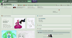 Desktop Screenshot of luv-sasuhina.deviantart.com
