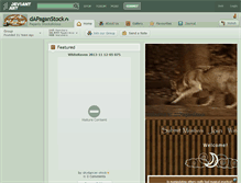 Tablet Screenshot of dapaganstock.deviantart.com